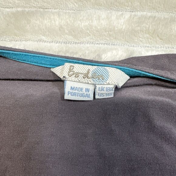 Boden Womens Grey Summer dress Size 14 - Picture 2 of 10